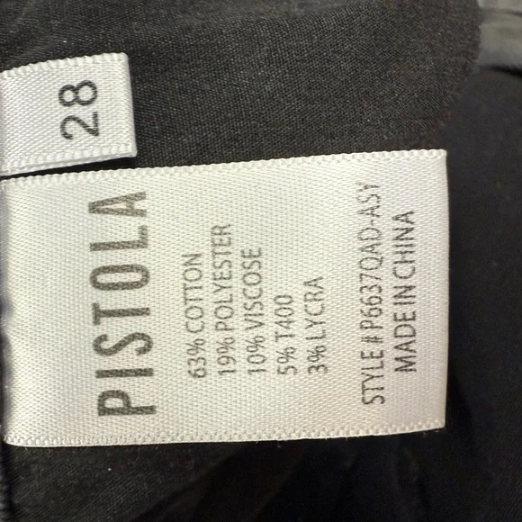 Pistola Black Skinny Jeans Classic Style - Picture 5 of 6